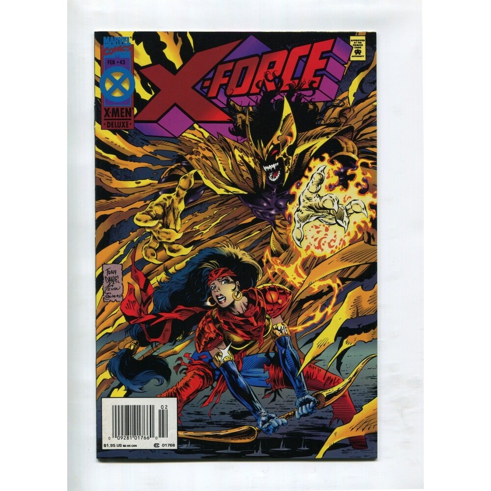 X-Force #43 Marvel Comics 1995 Newsstand Comic Book